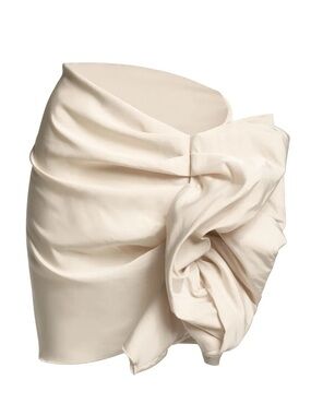 Lanvin for H&M Cream Draped Skirt